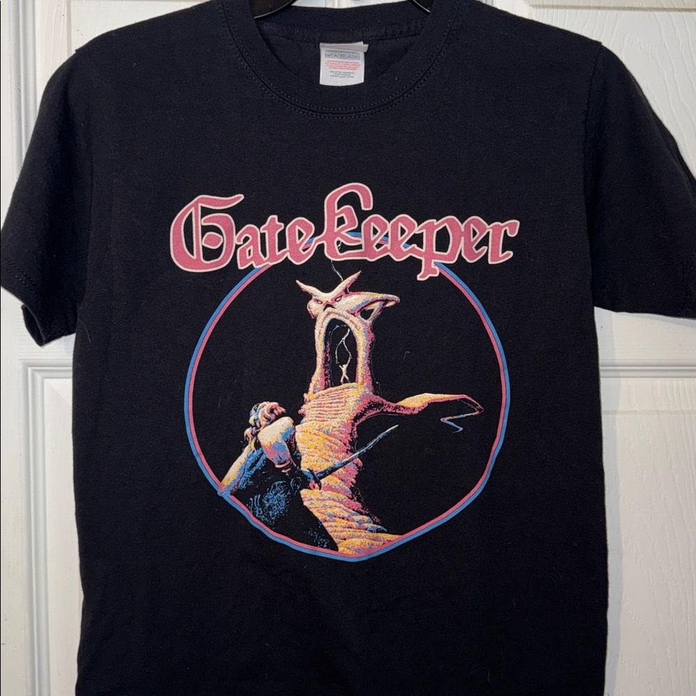 3/$30 Black Cyclone Metal Band Shirt
